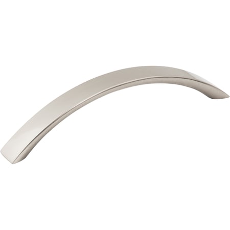 Elements 128 mm Center-to-Center Satin Nickel Arched Belfast Cabinet Pull 776-128SN